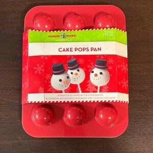 Nordic Ware Festive Red Cake Pops Pan